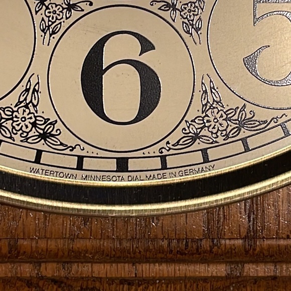 Vintage Rare Open face Made On Earth wall clock - Picture 4 of 5